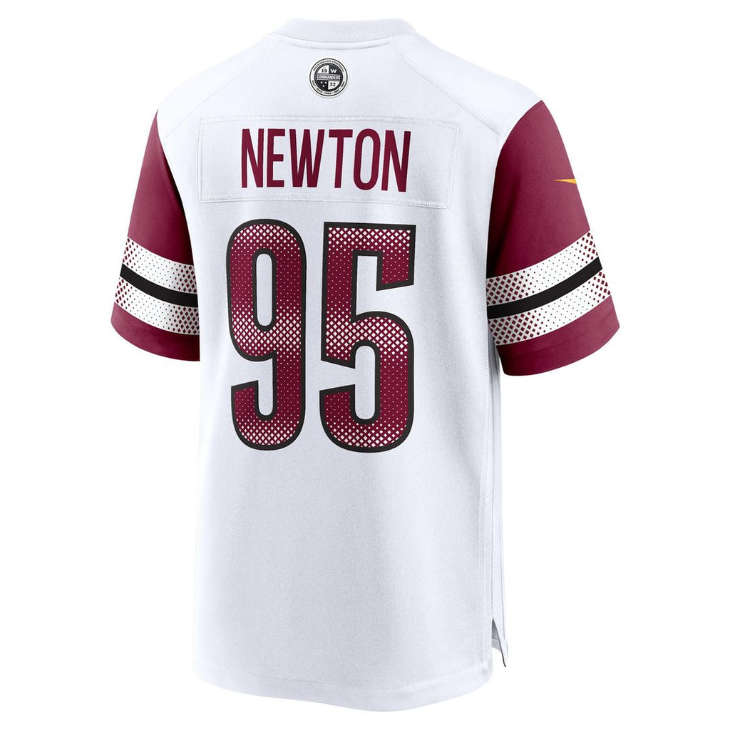 Jer'Zhan Newton Washington Commanders Nike Game Jersey - White