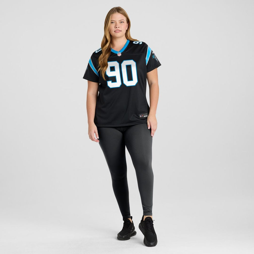 Julius Peppers Carolina Panthers Nike Women's Retired Player Game Official Jersey - Black