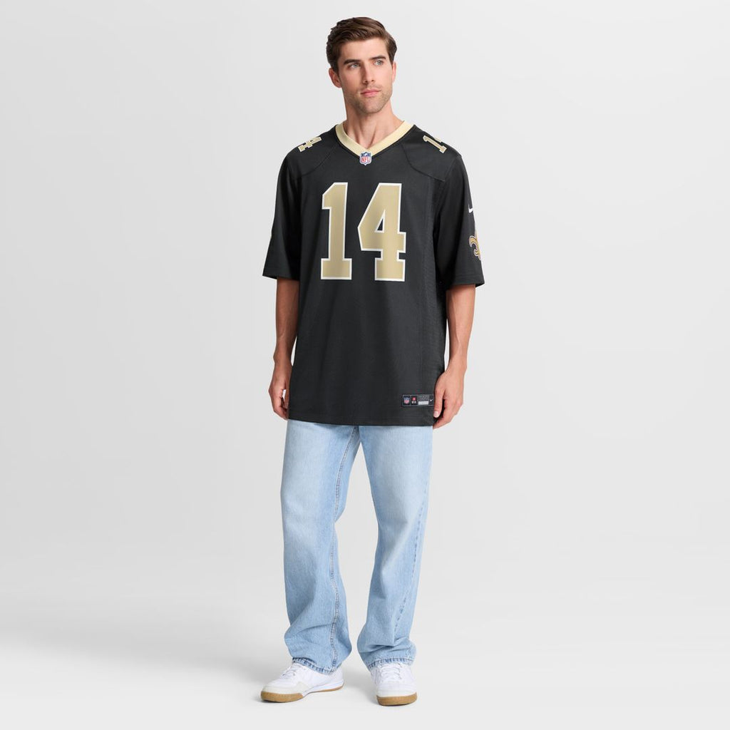 Devaughn Vele New Orleans Saints Nike Team Game Official Jersey -  Black