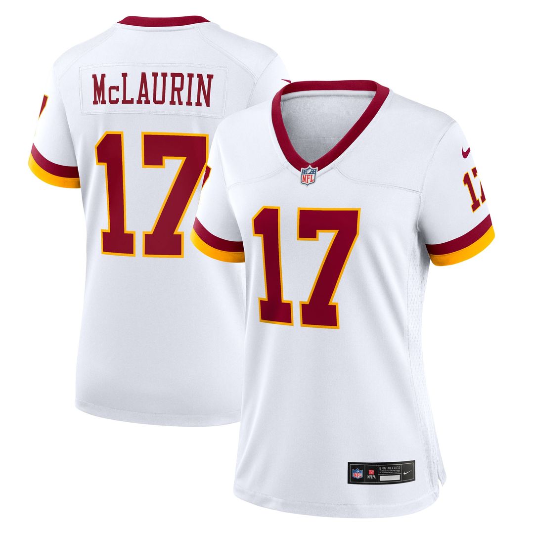 Terry McLaurin Washington Commanders Nike Women's Hail Raiser Alternate Game Jersey - Black