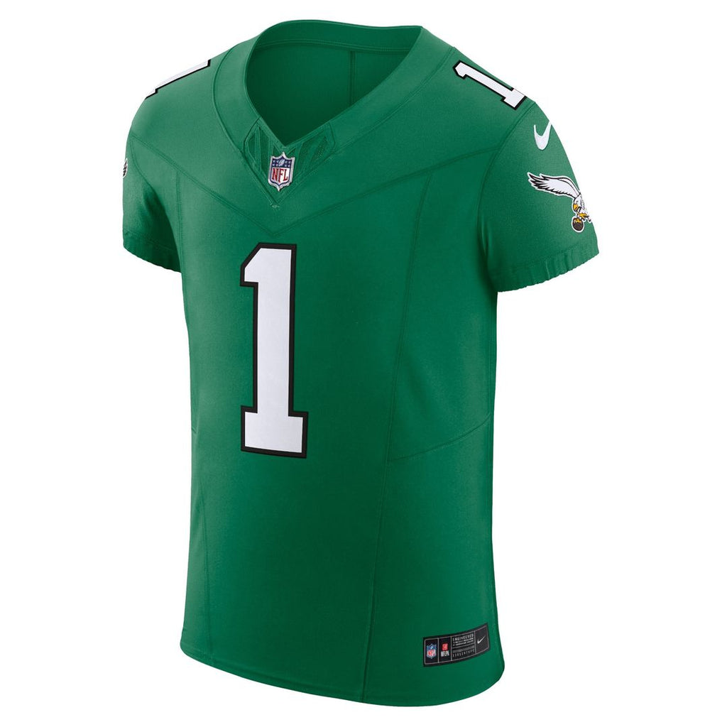 Jalen Hurts Philadelphia Eagles Nike 2nd Alternate Vapor F.U.S.E. Elite Official Jersey - Kelly Green