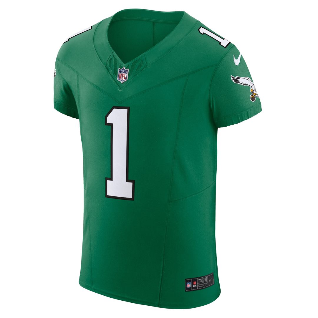 Jalen Hurts Philadelphia Eagles Nike 2nd Alternate Vapor F.U.S.E. Elite Official Jersey - Kelly Green