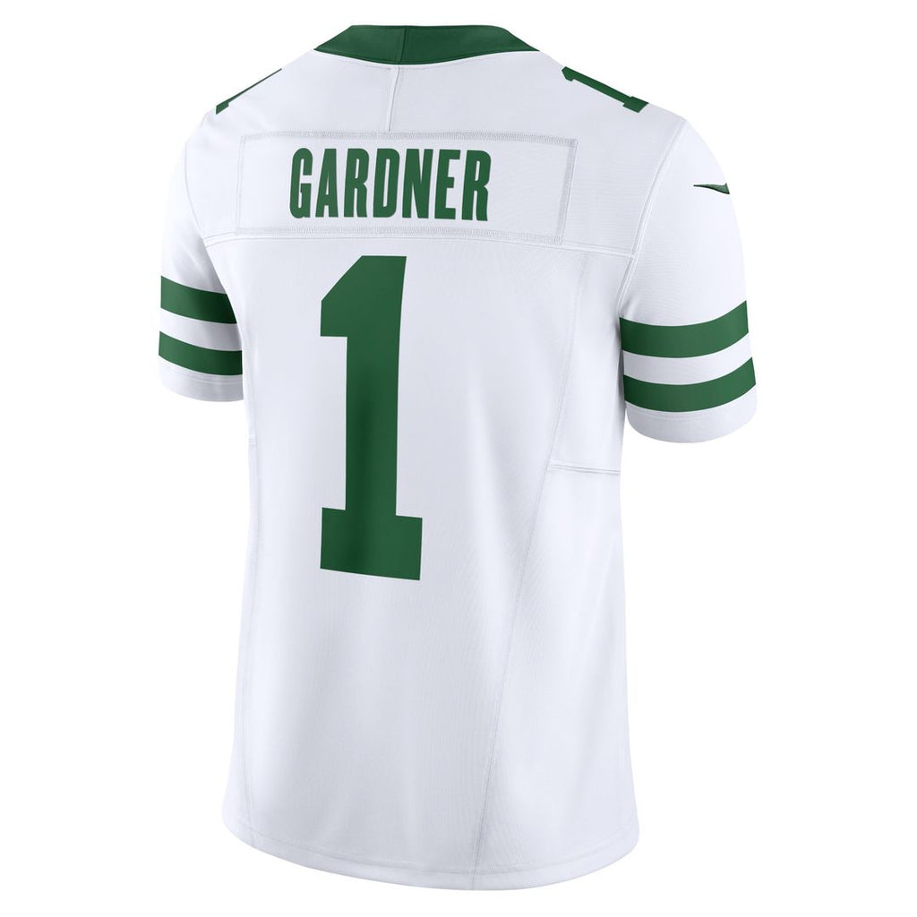 Ahmad Sauce Gardner New York Jets Nike Vapor F.U.S.E. Limited Official Jersey  - Legacy White