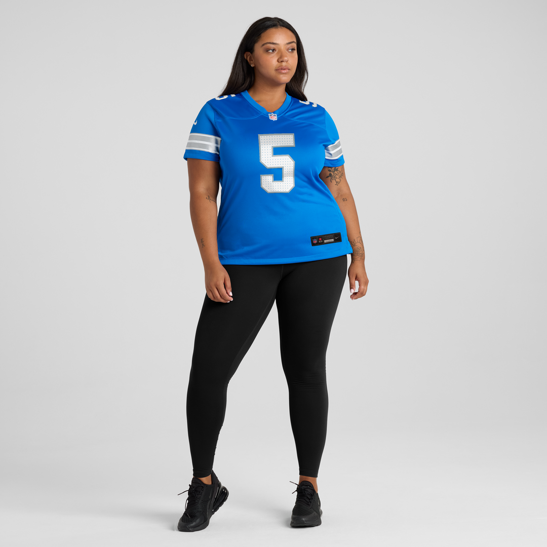 Teddy Bridgewater Detroit Lions Nike Women's Team Game Jersey - Blue