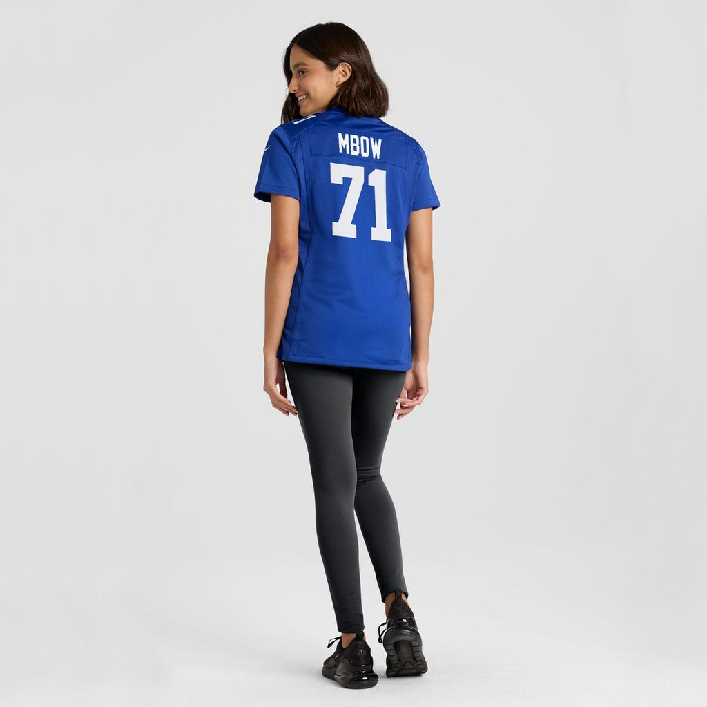 Marcus Mbow New York Giants Nike Women's Team Game Official Jersey -  Royal