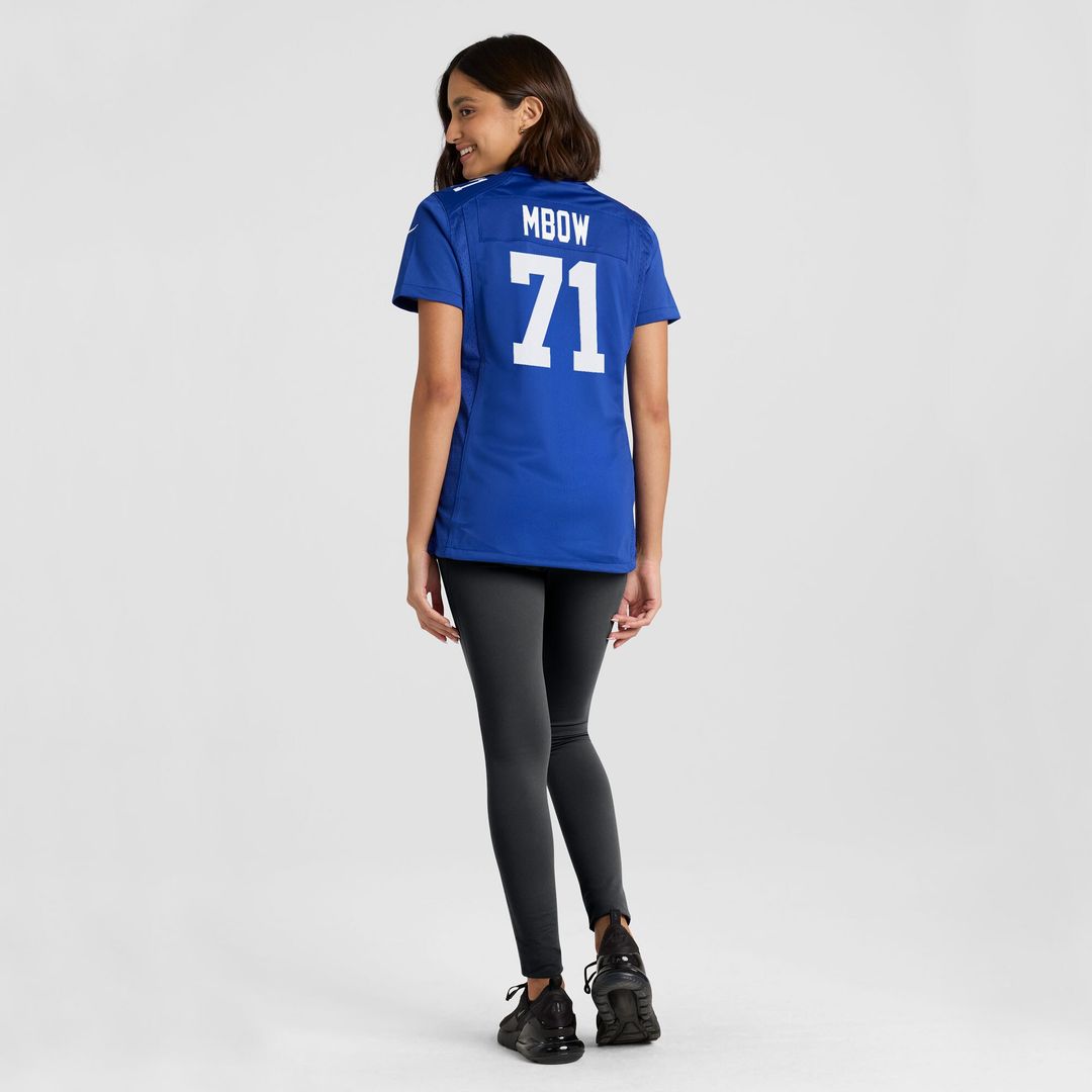 Marcus Mbow New York Giants Nike Women's Team Game Official Jersey -  Royal