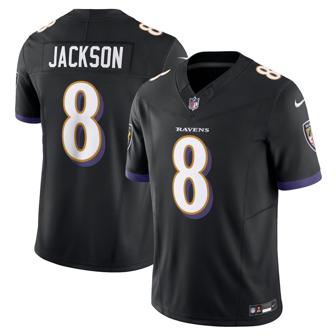 Lamar Jackson Baltimore Ravens Nike Vapor F.U.S.E. Limited Official Jersey - White