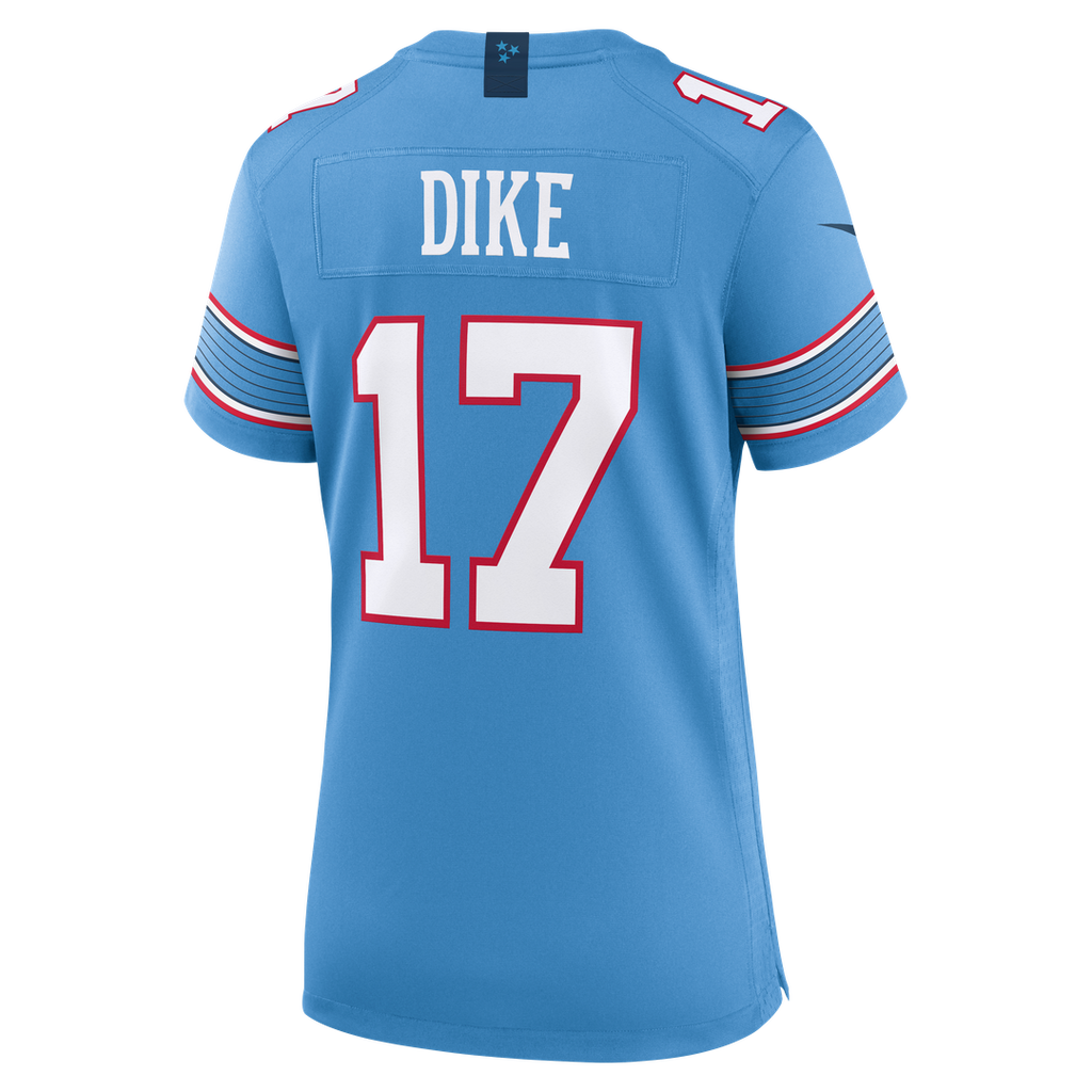 Chimere Dike Tennessee Titans Nike Women's Team Game Jersey - Light Blue