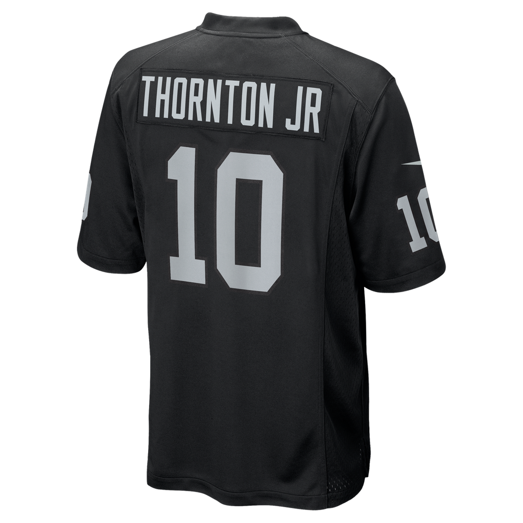 Dont'e Thornton Jr. Las Vegas Raiders Nike Team Game Official Jersey -  Black