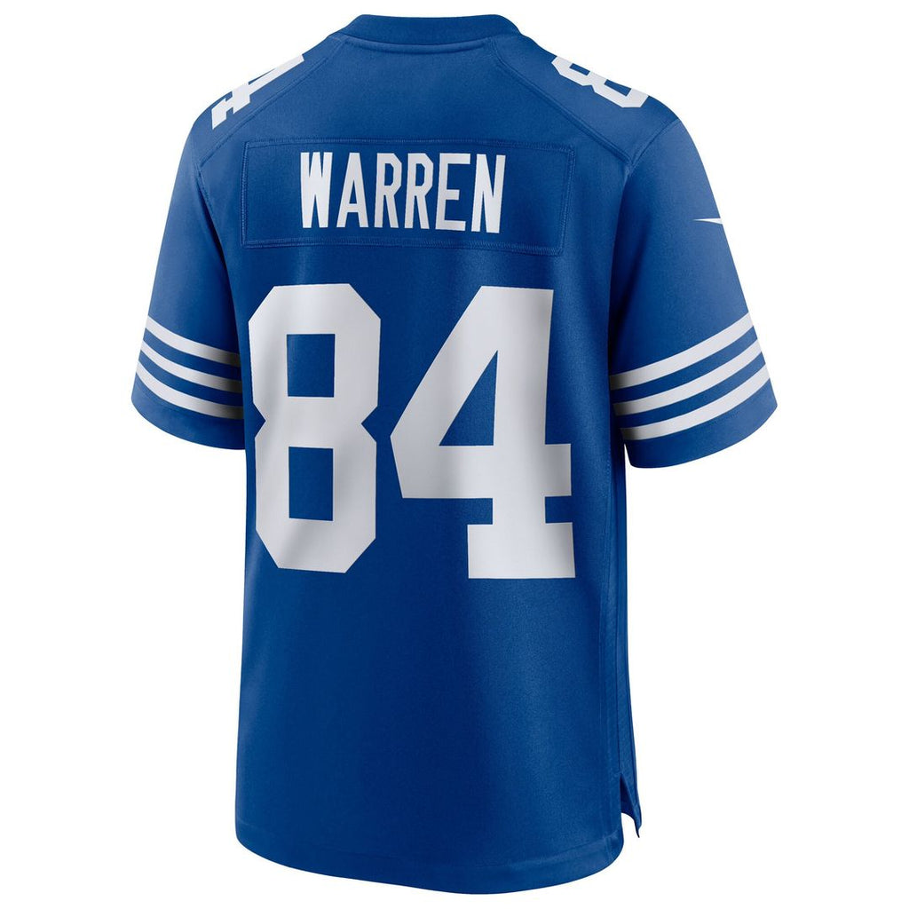 Tyler Warren Indianapolis Colts Nike Alternate Game Jersey - Royal