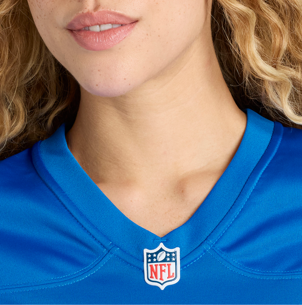 Malik Cunningham Detroit Lions Nike Women's Team Game Official Jersey -  Blue