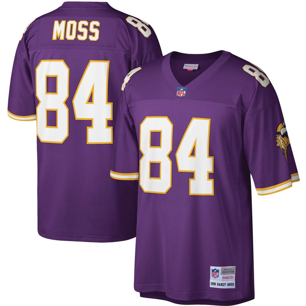 Randy Moss Minnesota Vikings Mitchell & Ness Legacy Replica Official Jersey - Purple