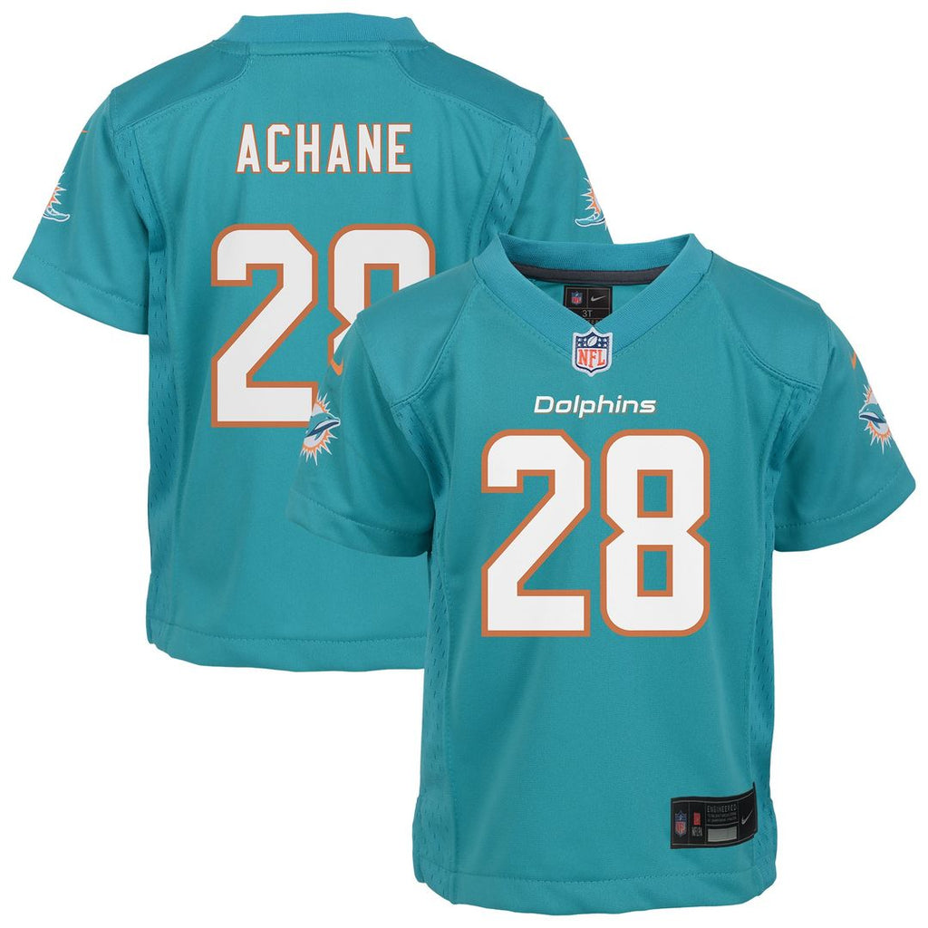 De’Von Achane Miami Dolphins Nike Infant Team Player Game Jersey - Aqua