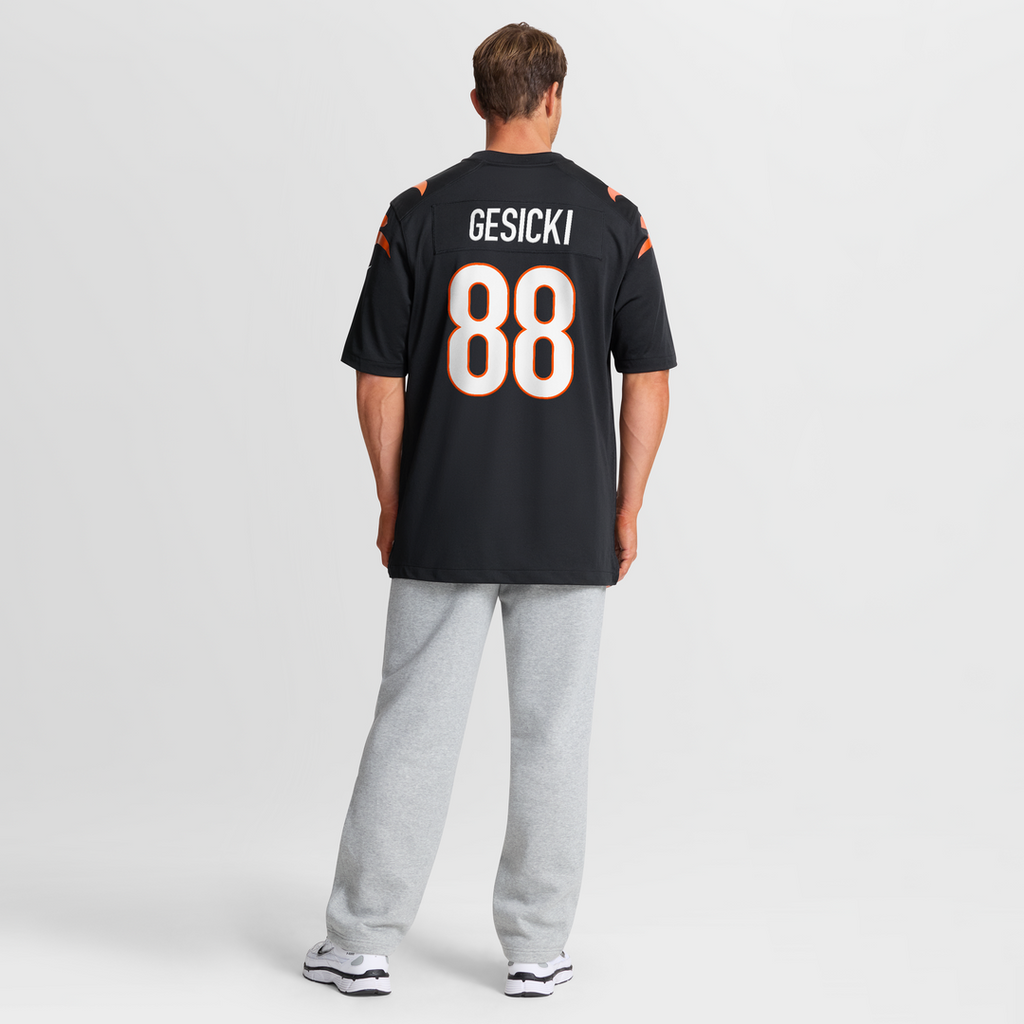 Mike Gesicki Cincinnati Bengals Nike Game Official Jersey -  Black