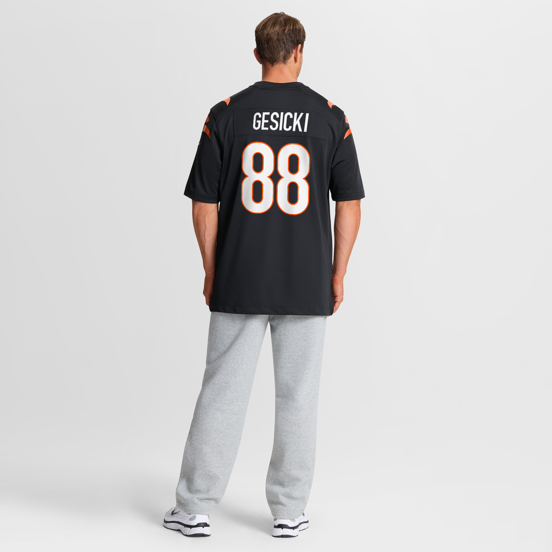 Mike Gesicki Cincinnati Bengals Nike Game Official Jersey -  Black