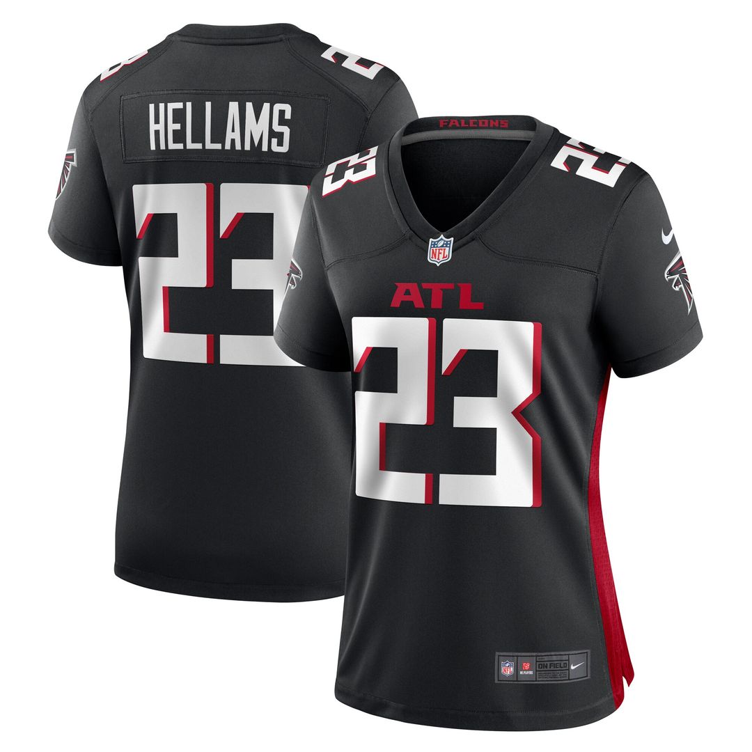 DeMarcco Hellams Atlanta Falcons Nike Women's  Game Official Jersey -  Black