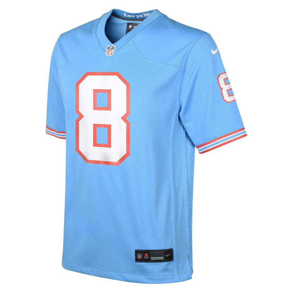 Will Levis Tennessee Titans Nike Youth Game Official Jersey - Light Blue