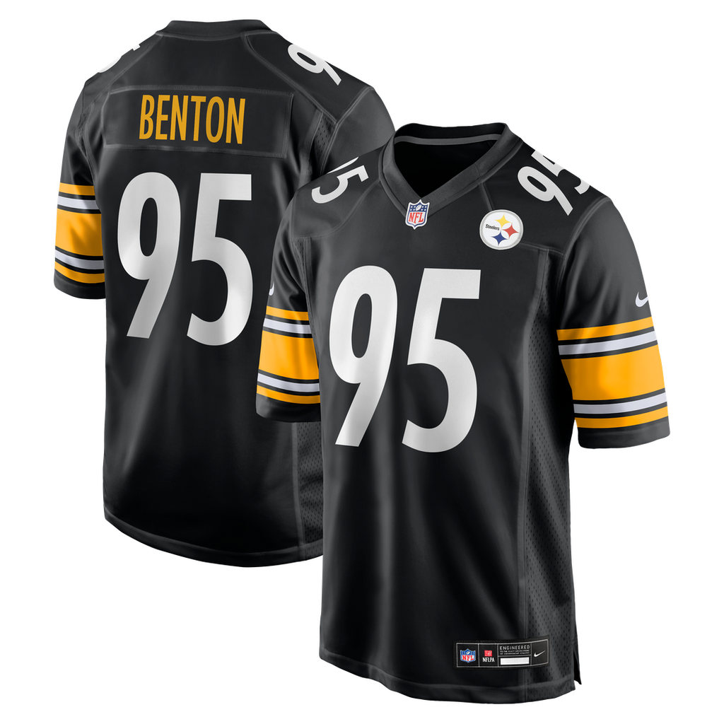Keeanu Benton Pittsburgh Steelers Nike Team Game Jersey - Black