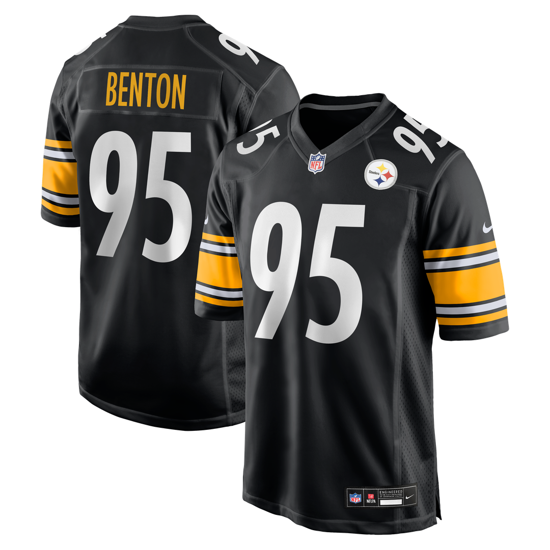 Keeanu Benton Pittsburgh Steelers Nike Team Game Jersey - Black