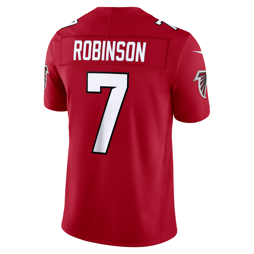 Bijan Robinson Atlanta Falcons Nike Vapor F.U.S.E. Stitched Limited Official Jersey - Red