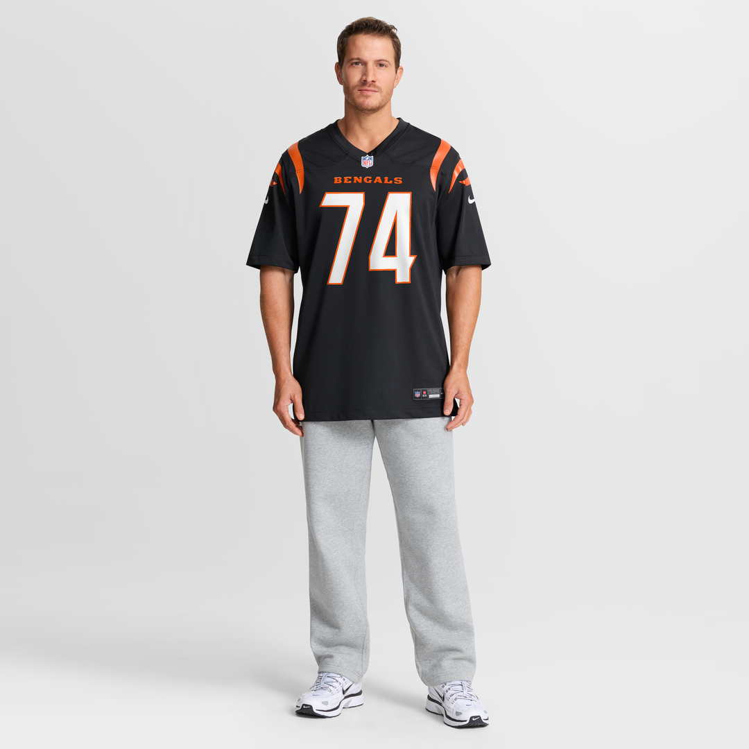 Jalen Rivers Cincinnati Bengals Nike Team Game Official Jersey -  Black