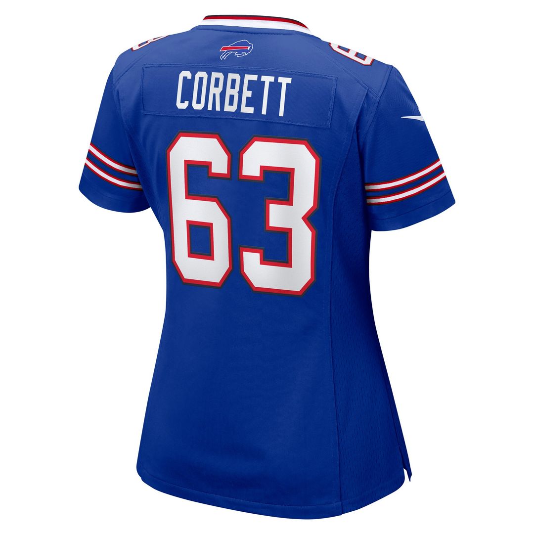 Austin Corbett Buffalo Bills Nike Women's Team Game Official Jersey -  Royal
