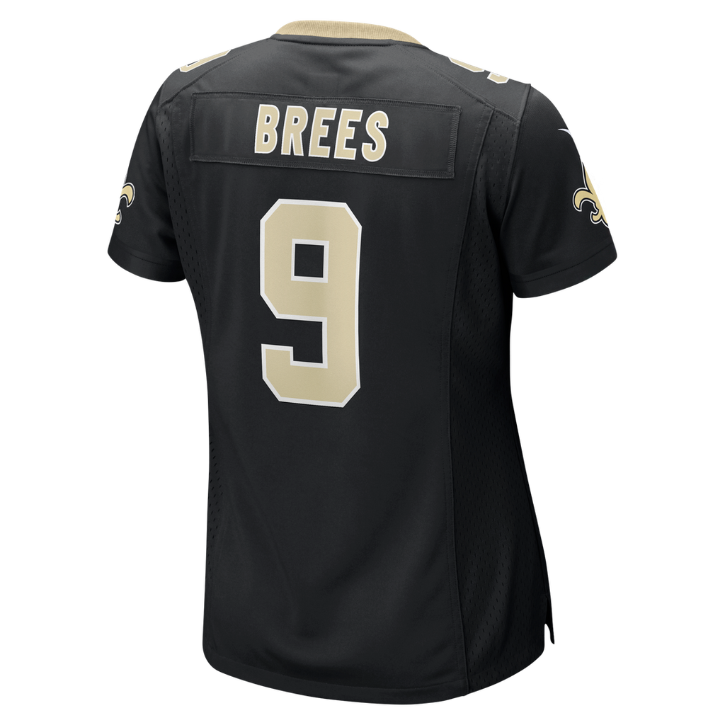 Drew Brees New Orleans Saints Nike Women's Team Game Jersey - Black