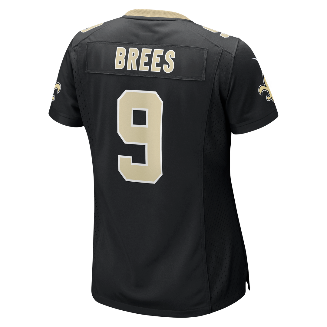 Drew Brees New Orleans Saints Nike Women's Team Game Jersey - Black