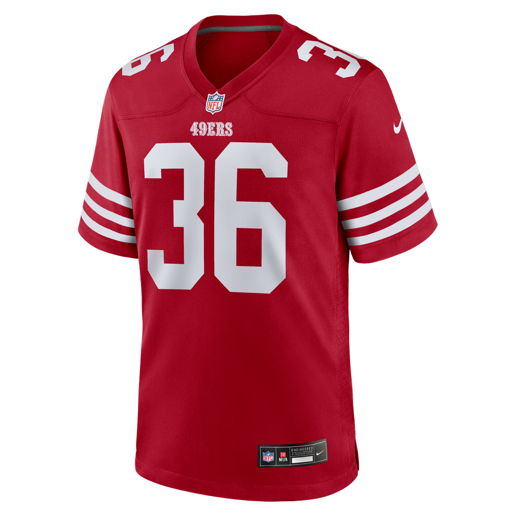 Marques Sigle San Francisco 49ers Nike Team Game Official Jersey -  Scarlet