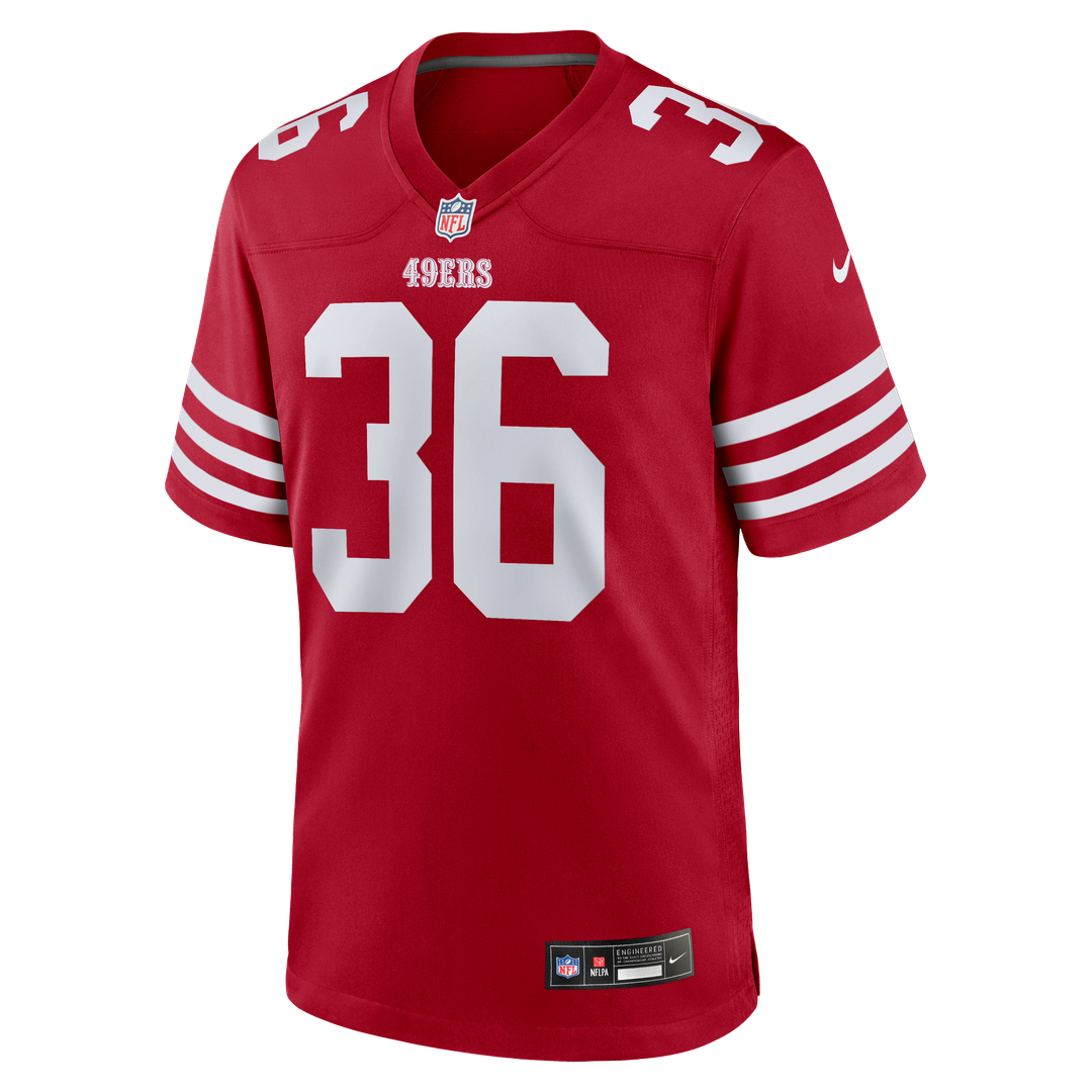 Marques Sigle San Francisco 49ers Nike Team Game Official Jersey -  Scarlet