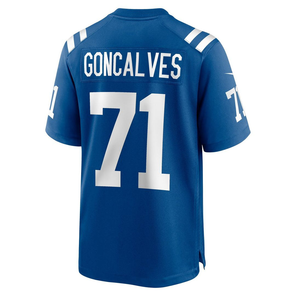 Matt Goncalves Indianapolis Colts Nike Game Official Jersey -  Royal