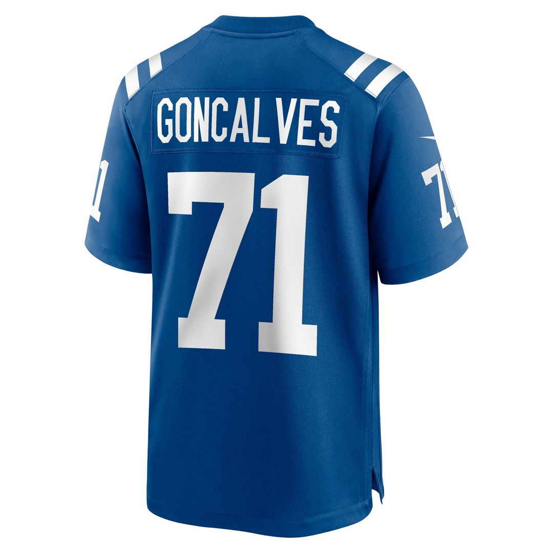 Matt Goncalves Indianapolis Colts Nike Game Official Jersey -  Royal