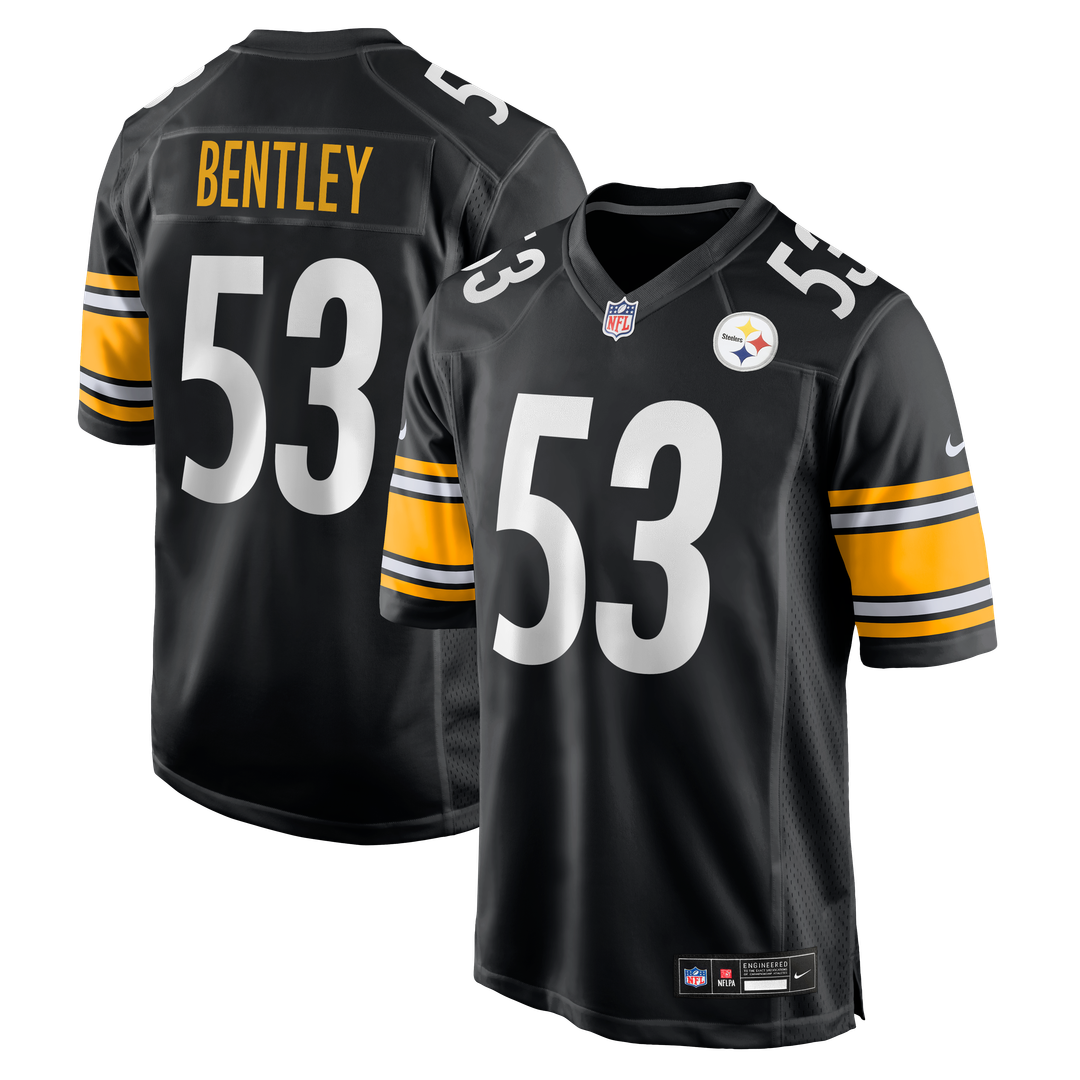 JaWhaun Bentley Pittsburgh Steelers Nike Team Game Official Jersey -  Black