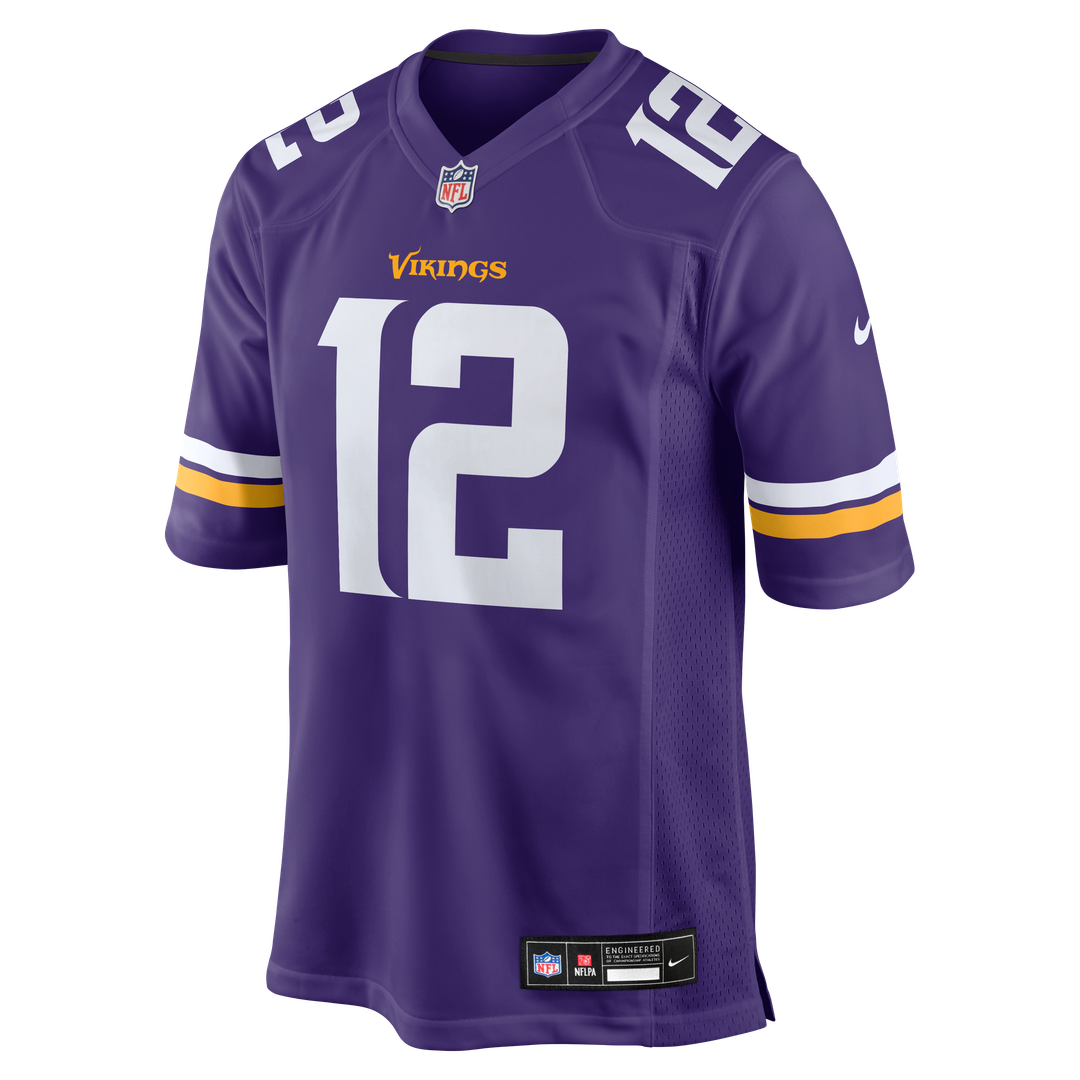 Max Brosmer Minnesota Vikings Nike Team Game Official Jersey -  Purple