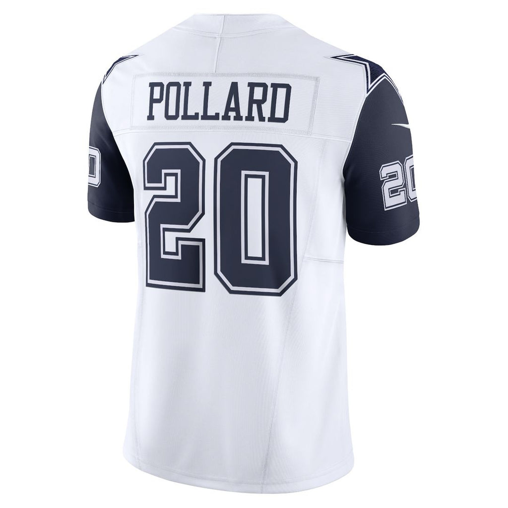 Tony Pollard Dallas Cowboys Nike Vapor F.U.S.E. Limited Official Jersey - White