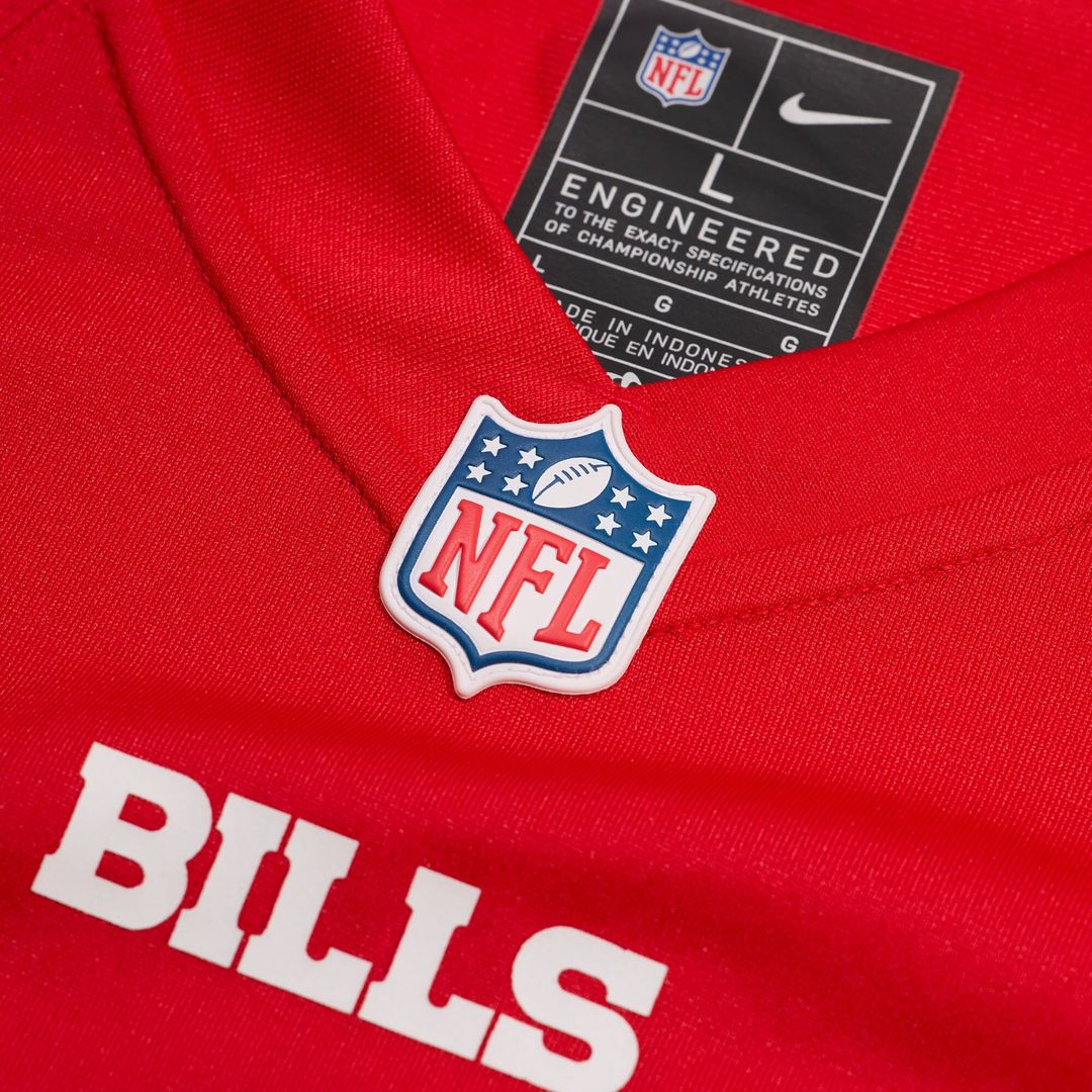 Keon Coleman Buffalo Bills Nike Alternate Game Jersey - Red