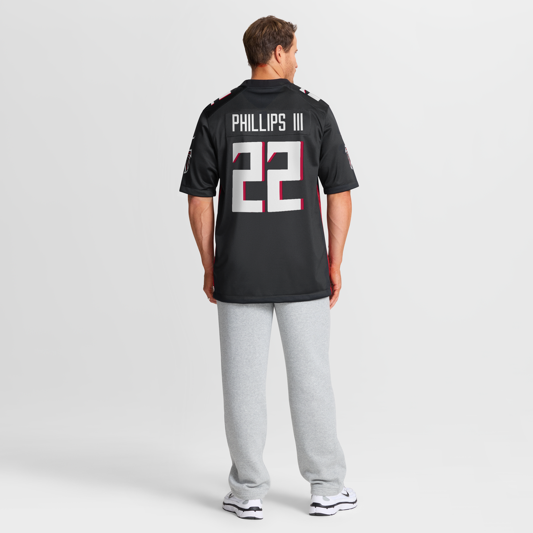 Clark Phillips III Atlanta Falcons Nike Team Game Jersey - Black