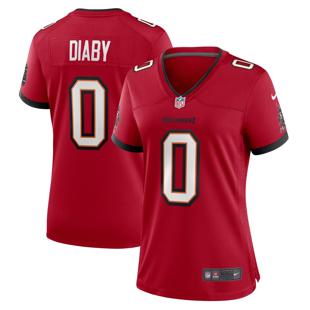 YaYa Diaby Tampa Bay Buccaneers Nike Women's  Game Official Jersey -  Red
