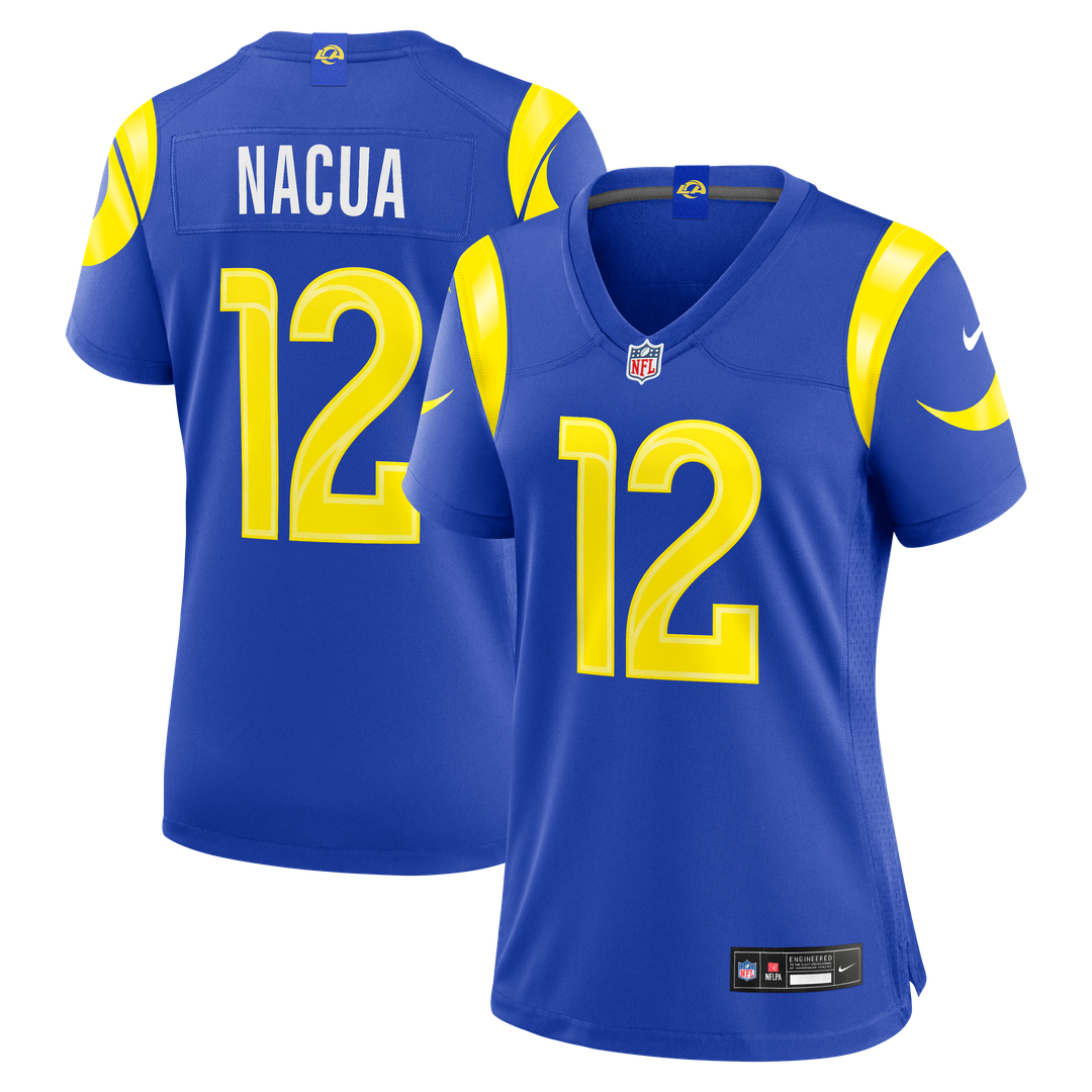 Puka Nacua Los Angeles Rams Nike Women's Game Jersey - White