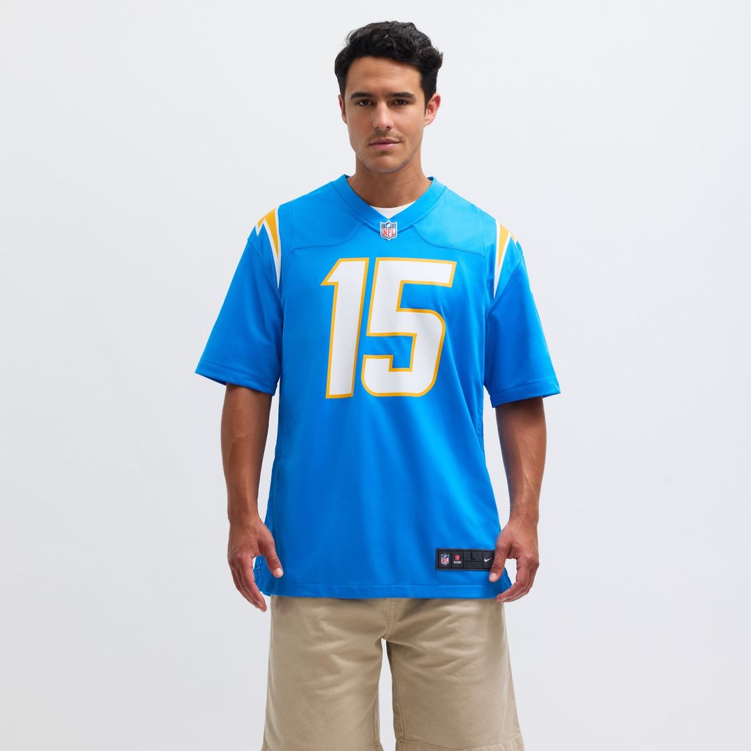 Ladd McConkey Los Angeles Chargers Nike Player Game Jersey - Powder Blue