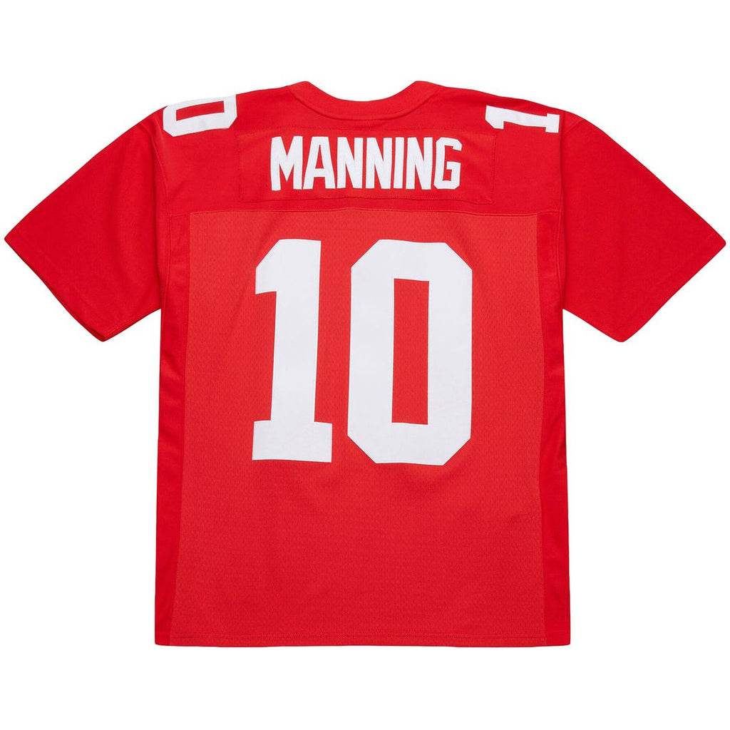 Eli Manning New York Giants Mitchell & Ness 2004 Team Legacy Retired Player Big & Tall Official Jersey - Red