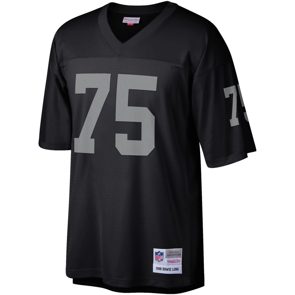 Howie Long Las Vegas Raiders Mitchell & Ness Legacy Replica Official Jersey - Black