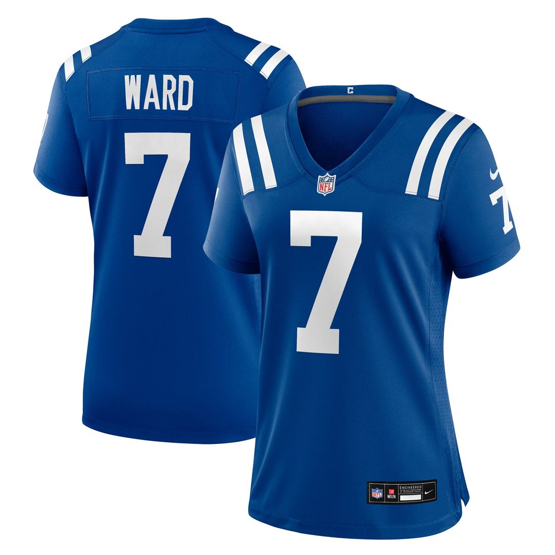 Charvarius Ward Indianapolis Colts Nike Women's Team Game Official Jersey -  Royal