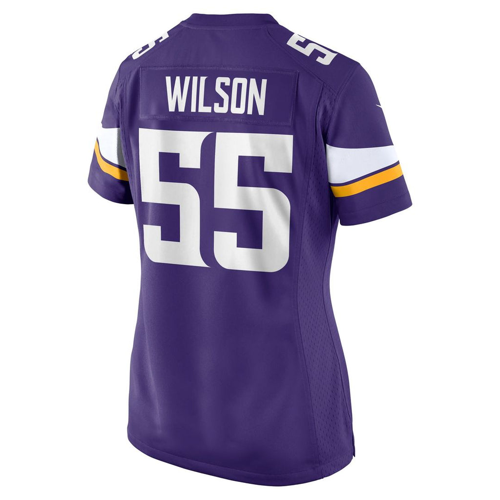 Eric Wilson Minnesota Vikings Nike Women's Team Game Jersey - Purple