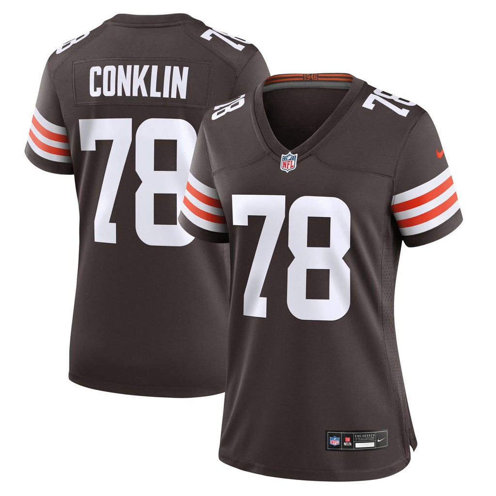 Jack Conklin Cleveland Browns Nike Women's Game Jersey - Brown