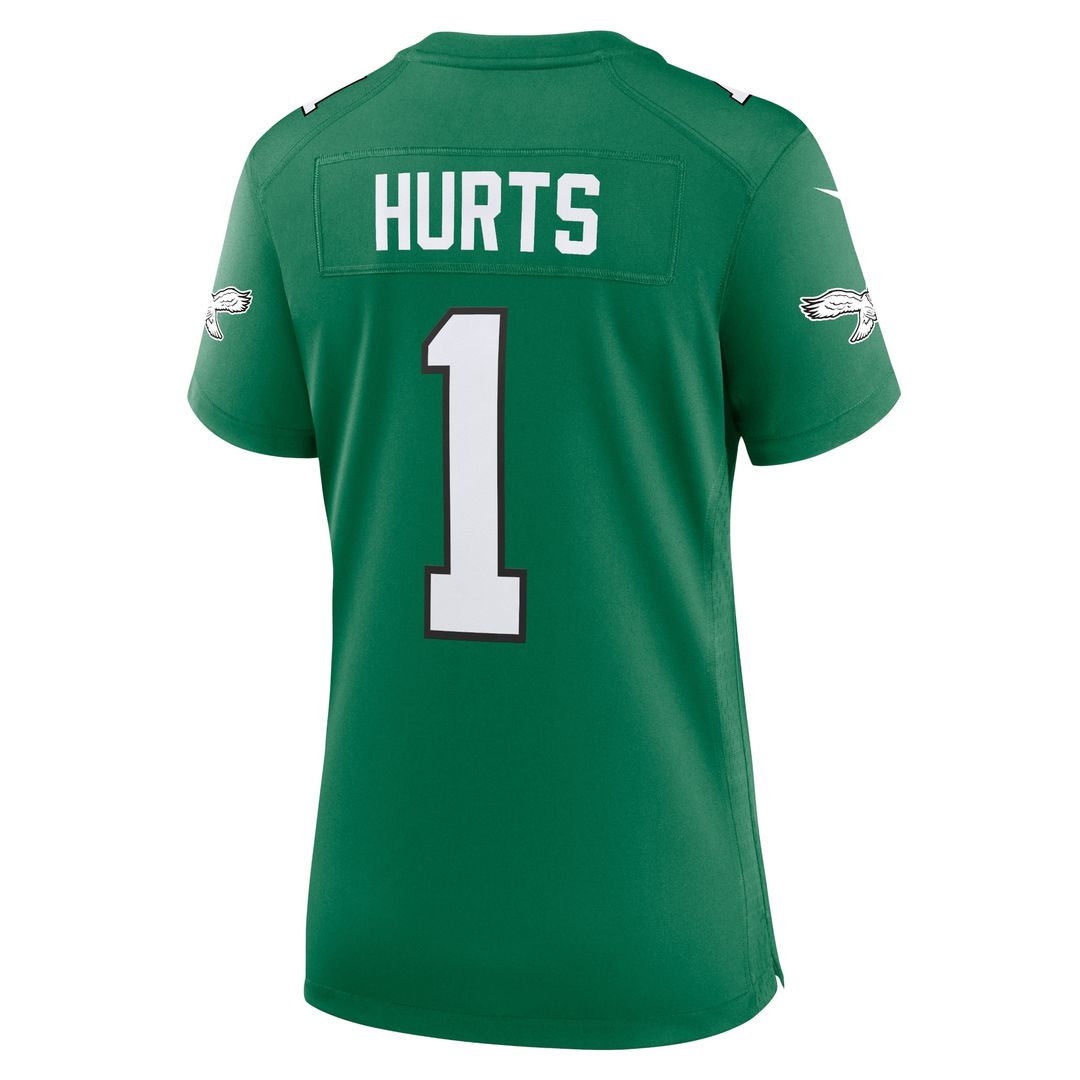 Jalen Hurts Philadelphia Eagles Nike Women's Game Player Official Jersey - Kelly Green