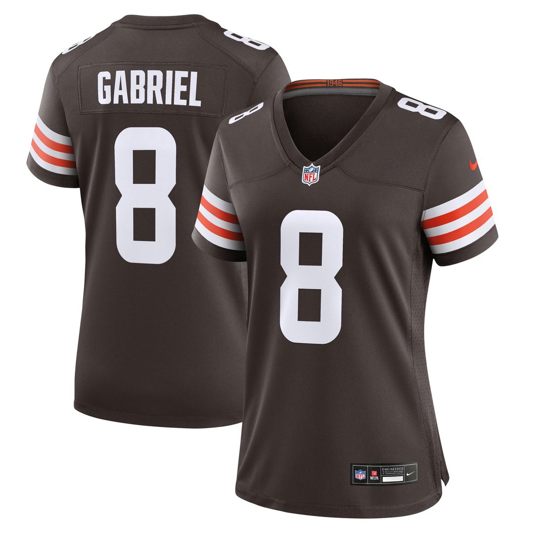 Dillon Gabriel Cleveland Browns Nike Women's Team Game Jersey - Brown