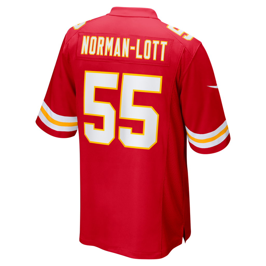 Omarr Norman-Lott Kansas City Chiefs Nike Team Game Jersey - Red