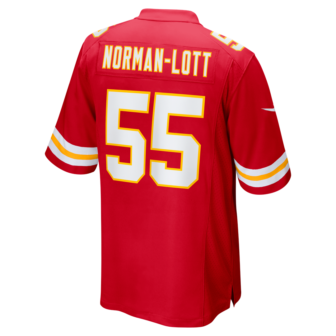 Omarr Norman-Lott Kansas City Chiefs Nike Team Game Jersey - Red