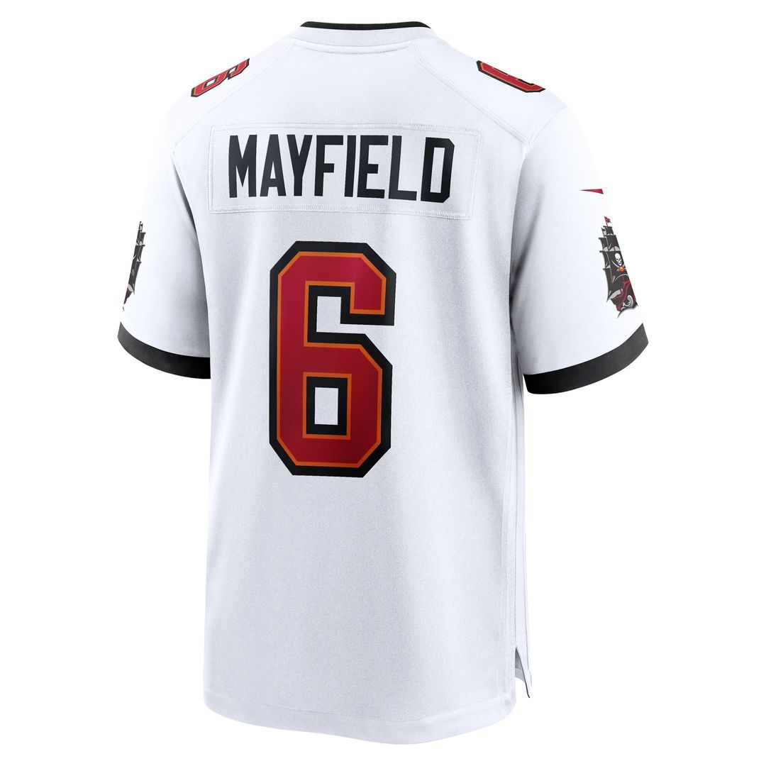 Baker Mayfield Tampa Bay Buccaneers Nike Away Game Official Jersey - White